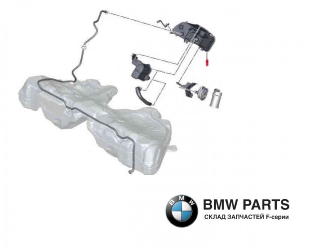 7245541 7255598 | Фільтр паливного бака з активованим вугіллям