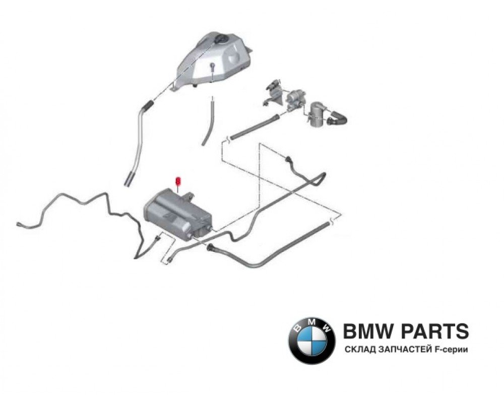 1184558 | Фільтр паливного бака з активованим вугіллям