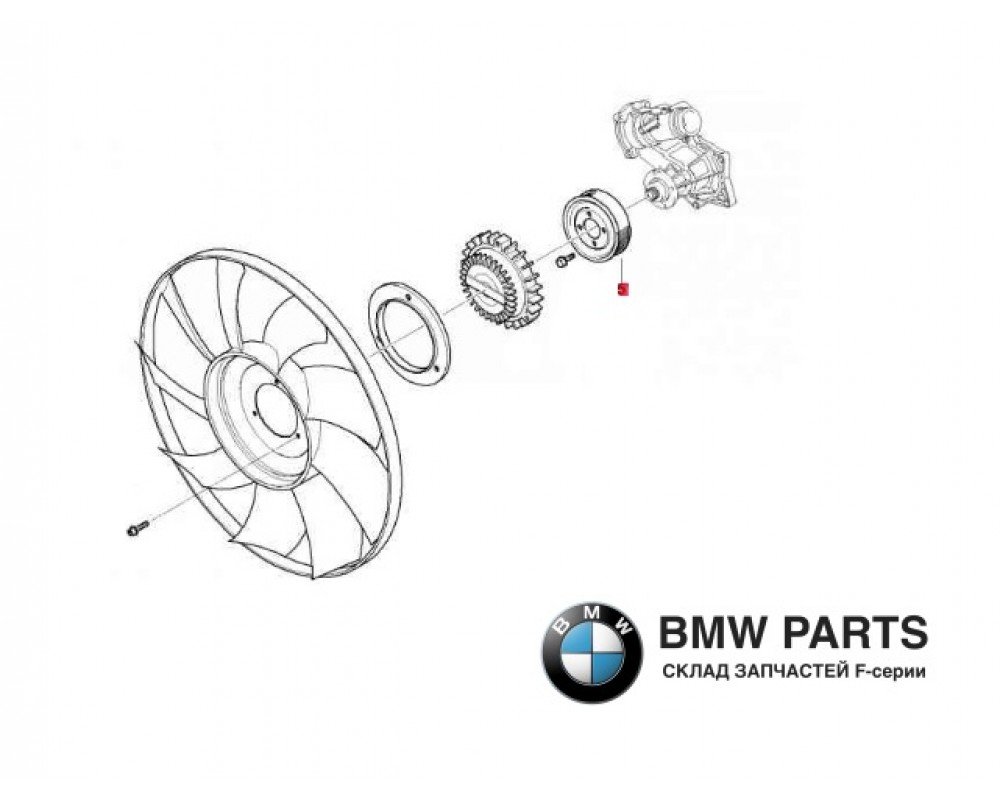 1742045 | Ремінний шків