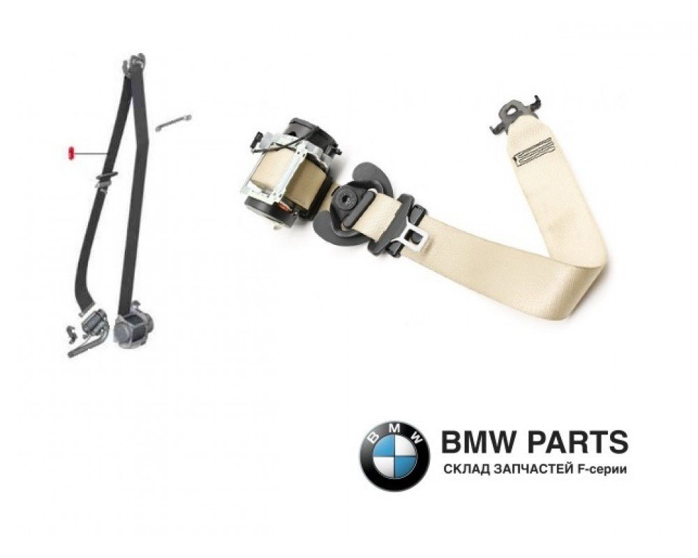 7171969 | Ремінь безпеки передній L