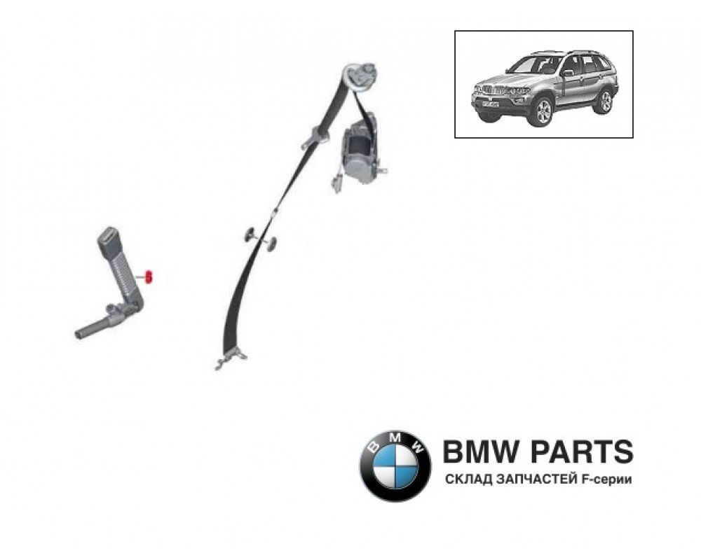 7078042 7073380 | Натягувач ременя безпеки R