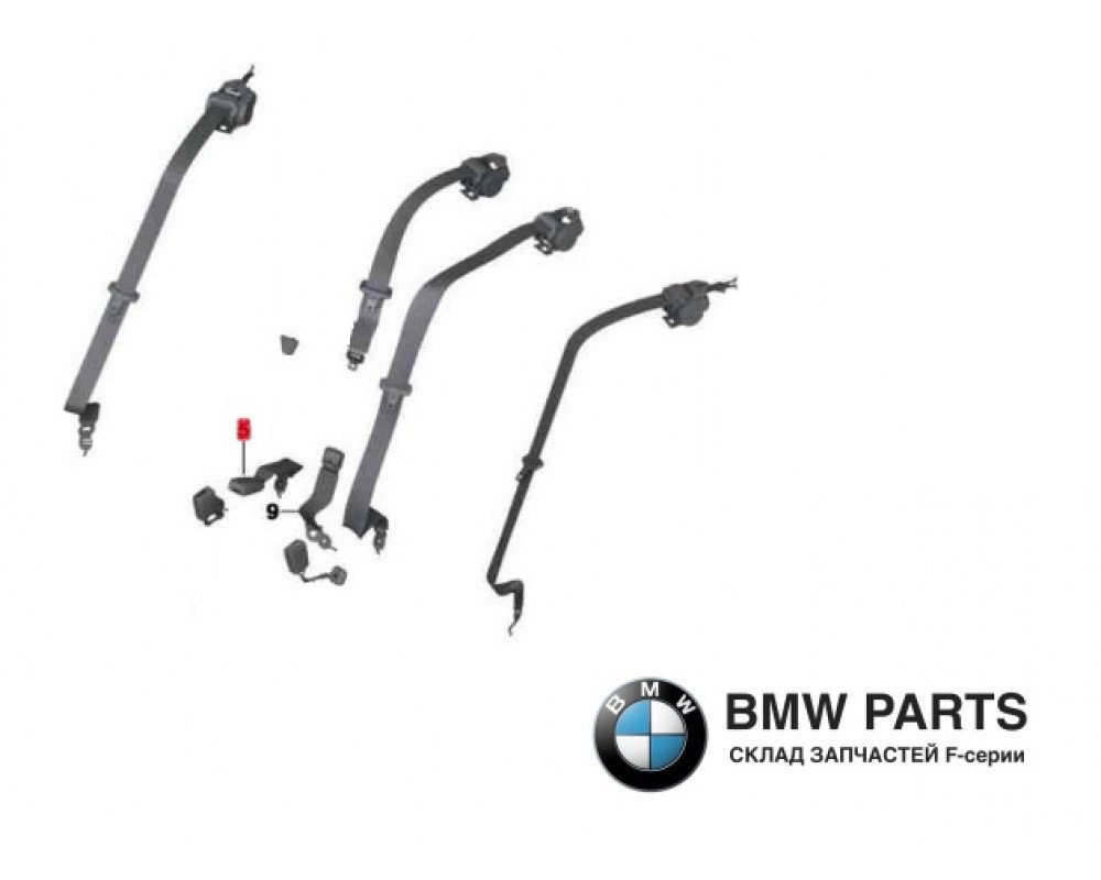 7244836 | Замок ременя безпеки