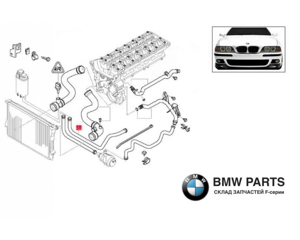 1438632 | Шланг системи охолодження