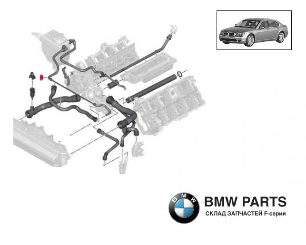 7508012 | Шланг системи охолодження