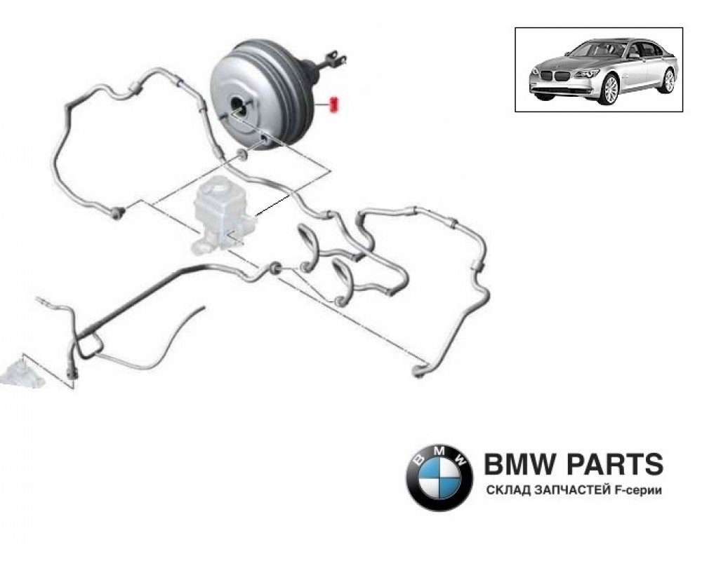 6756338 | Підсилювач гальм