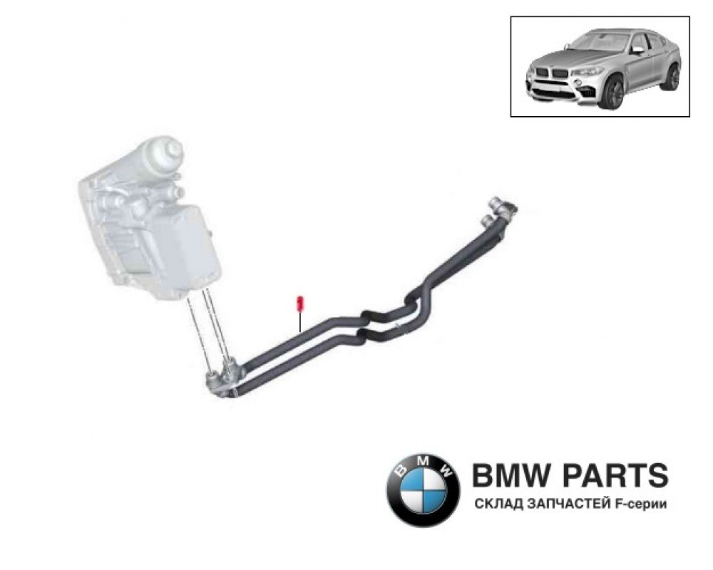 8509993 | Трубопровід радіатора АКПП