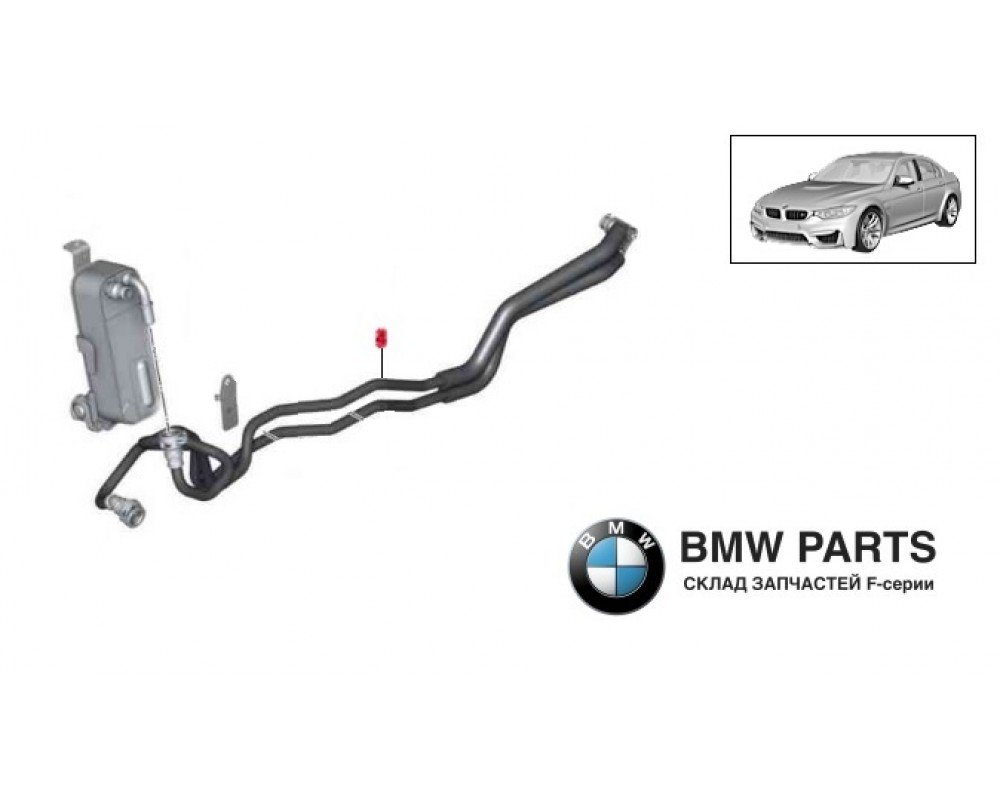 7604981 | Трубопровід радіатора АКПП