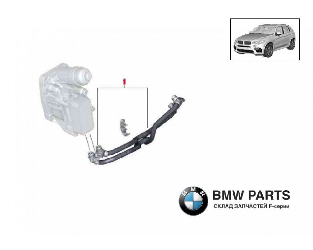 8519143 | Трубопровід радіатора АКПП