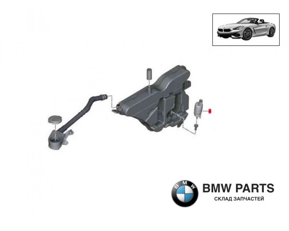 7298309 | Насос склоомивача бачок рідини