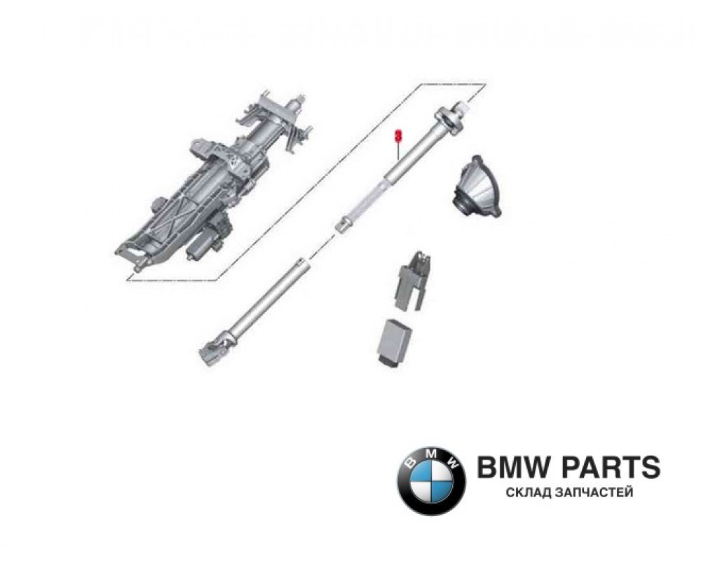 6862031 | Рульовий кардан нижня частина