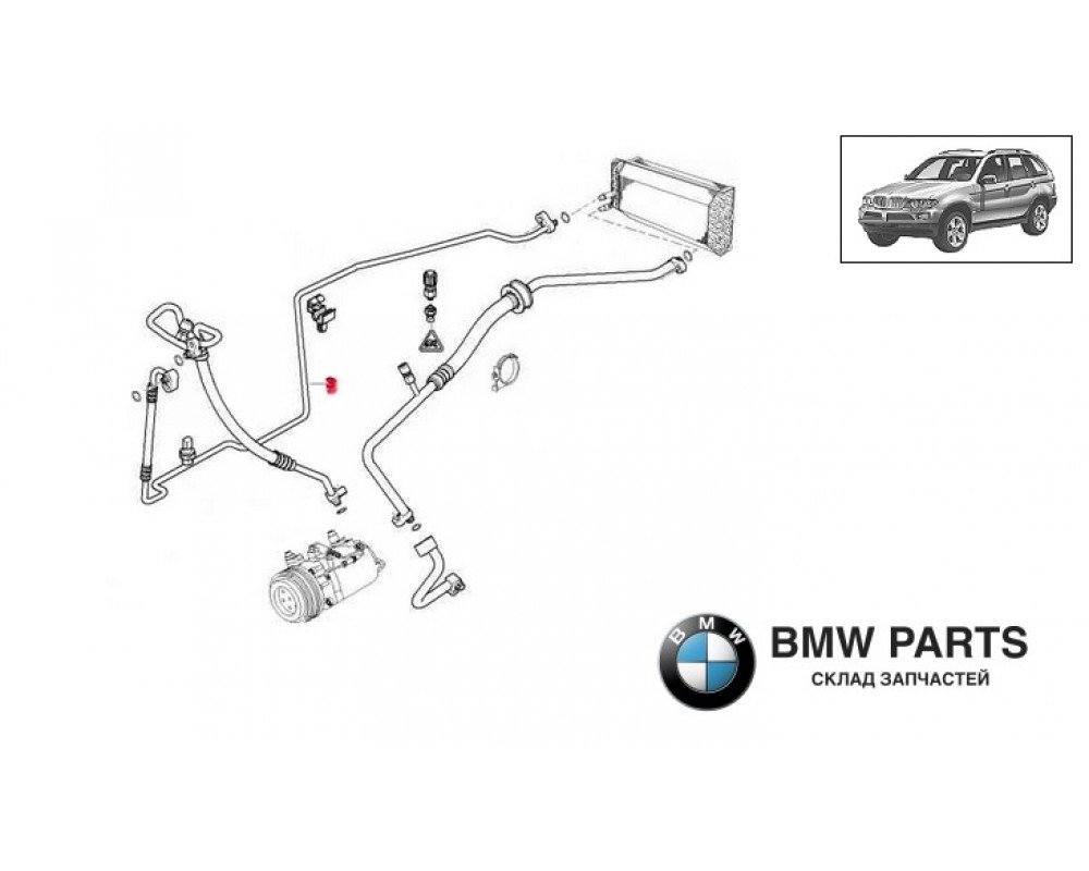 6939464 | Трубопровід кондиціонера