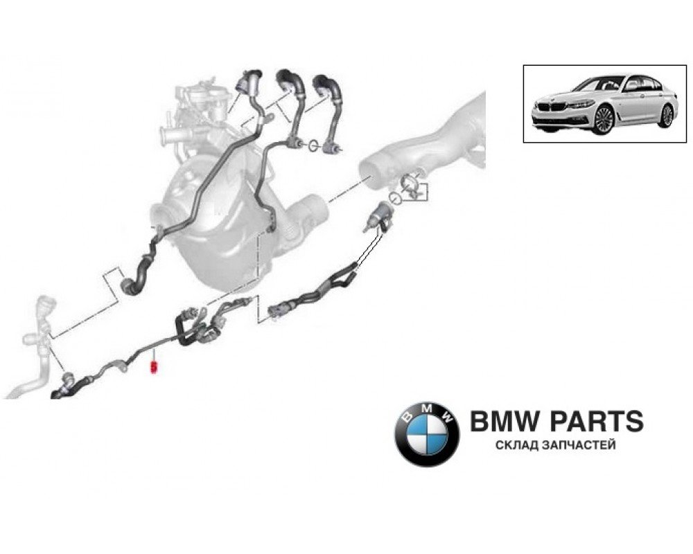 8583942 | Трубопровід насоса охолоджувальної рідини