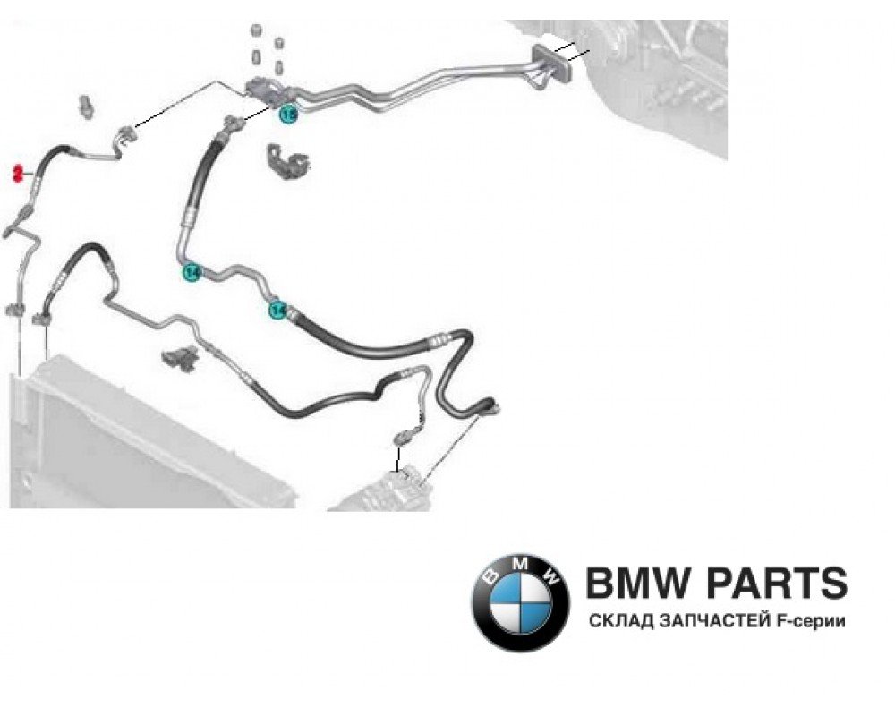 6842309 9271893 | Трубопровід кондиціонера