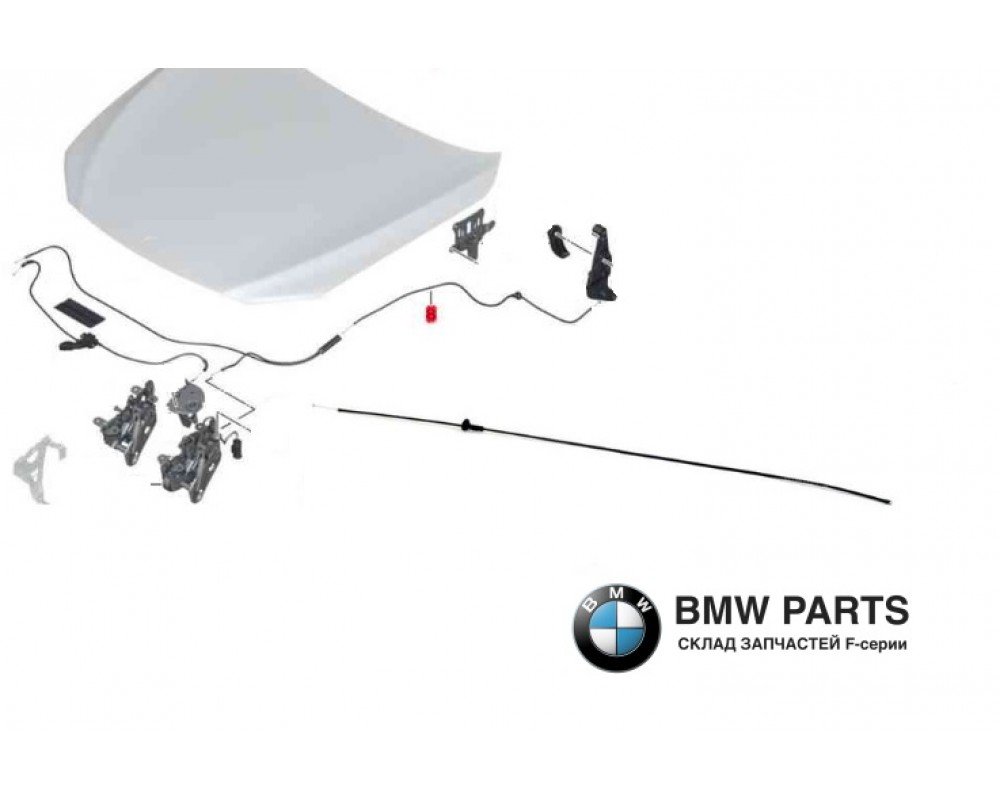 7183769 | Трос відкриття капота