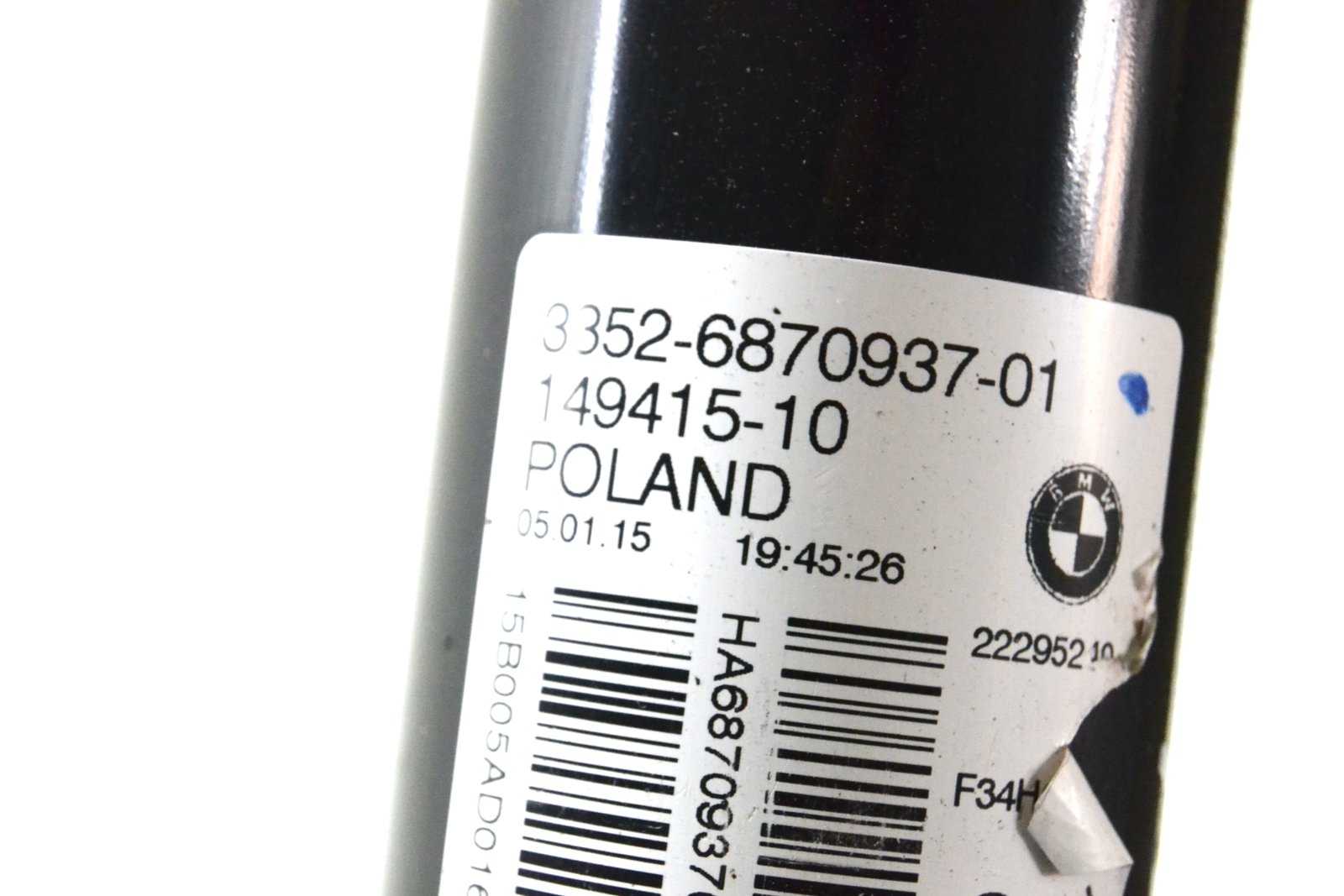 6870937 6873778 Амортизатор задній лівий bmw F34