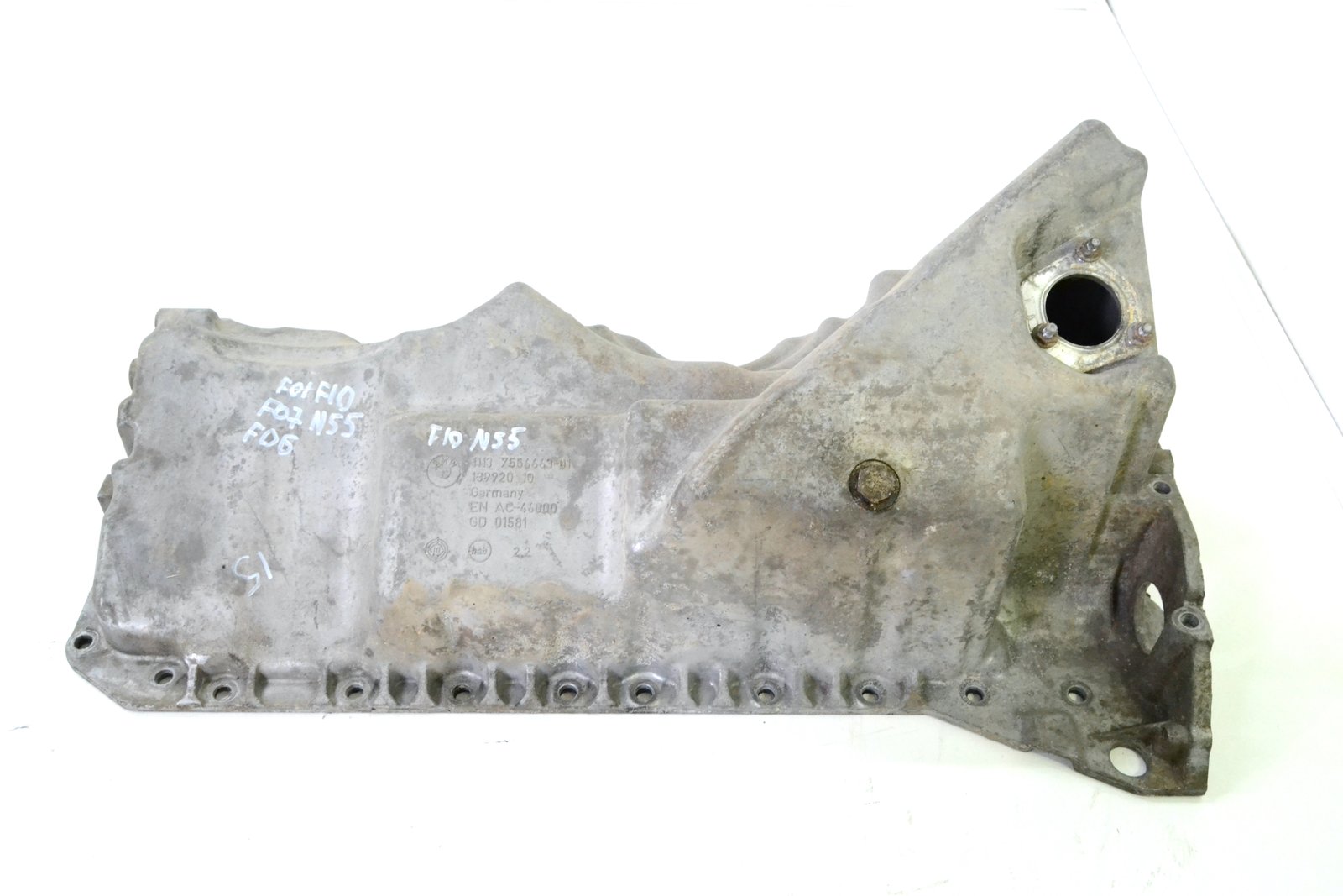 7556663 Піддон bmw F01 F02 F06 F07 F10 F13 n52 n55 2wd
