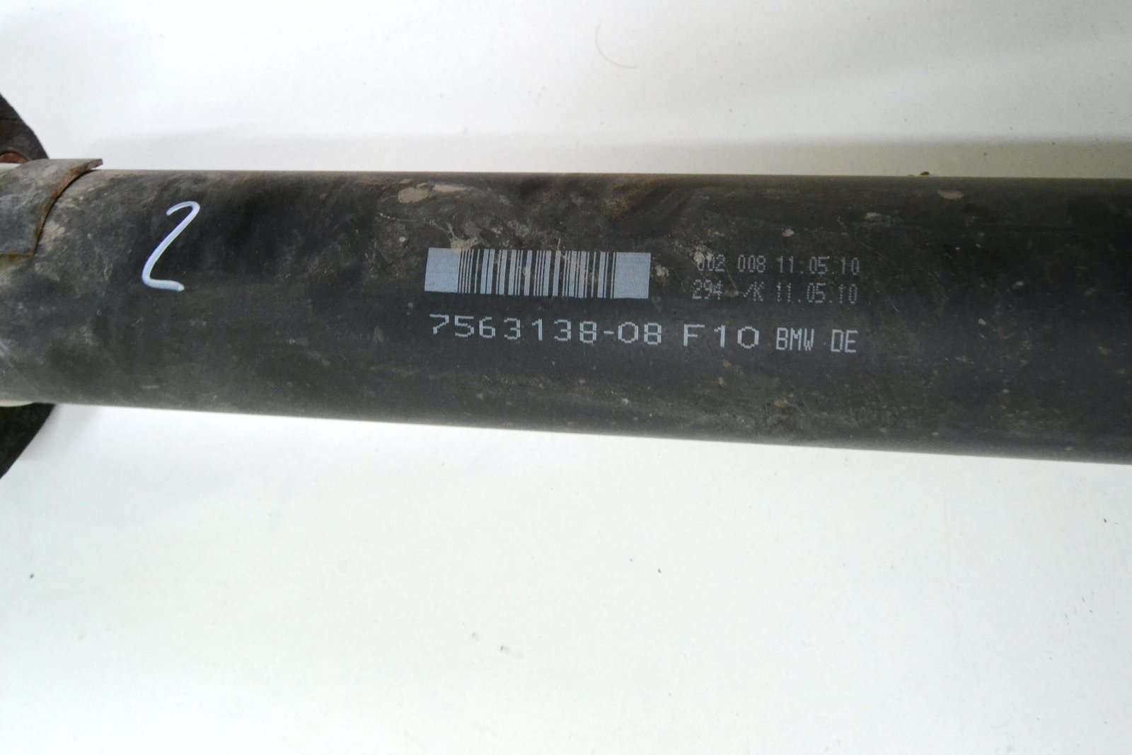 7563138 7614688 Кардан задній bmw F10 F11 n55 2wd