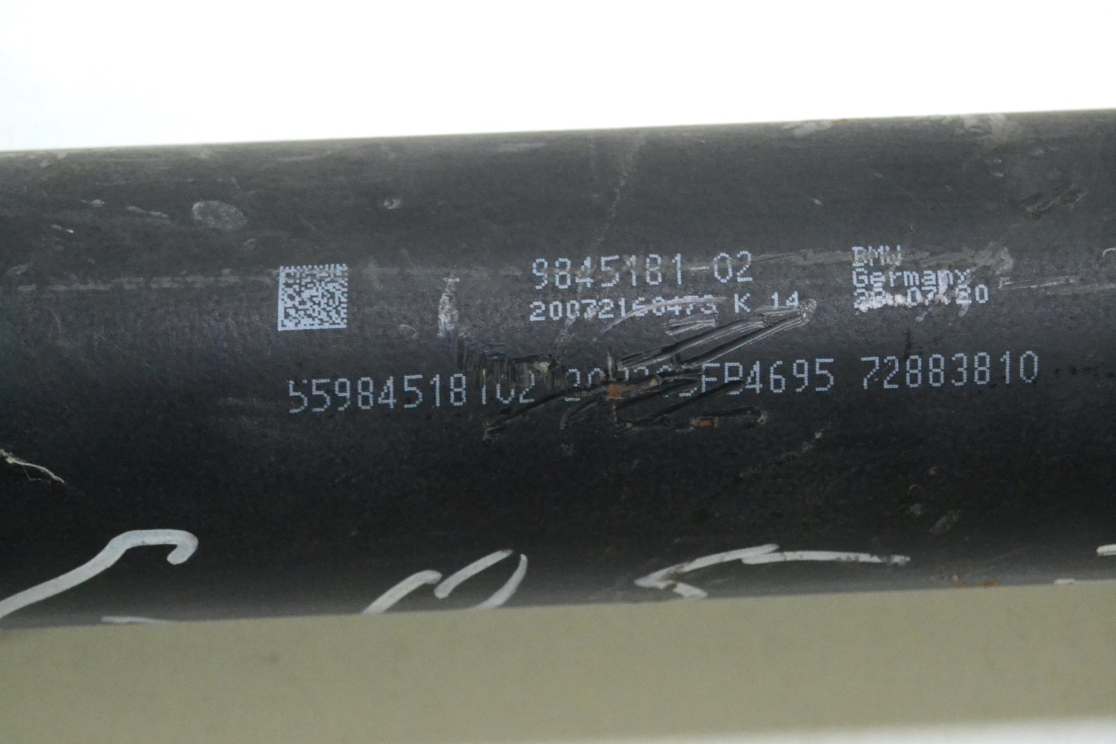 9845181 7934463 Кардан задній bmw G05 G06 b47 b57 n63 s63