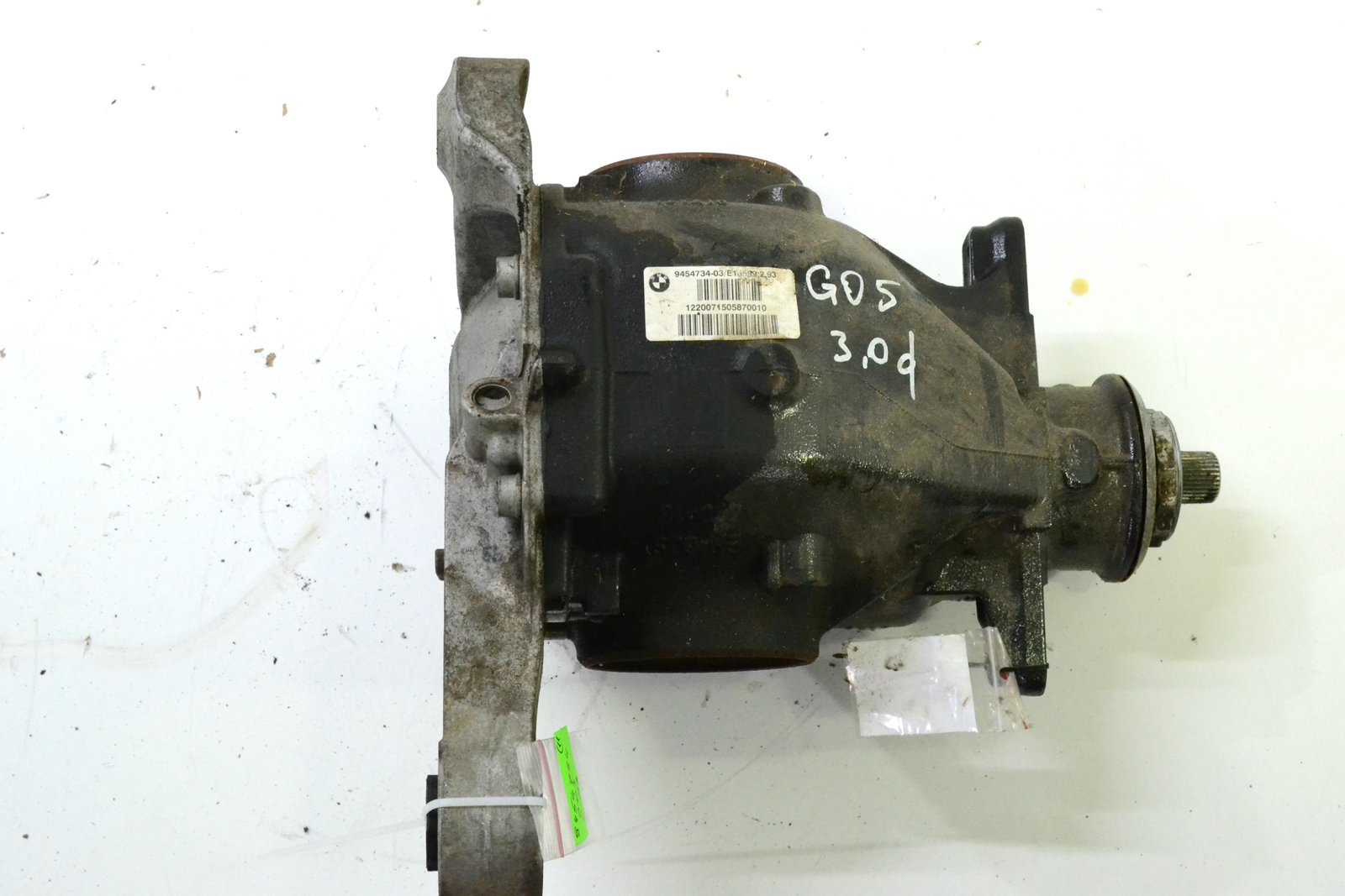 9454734 9425845 Редуктор задній bmw G05 G06 (2:93) b57