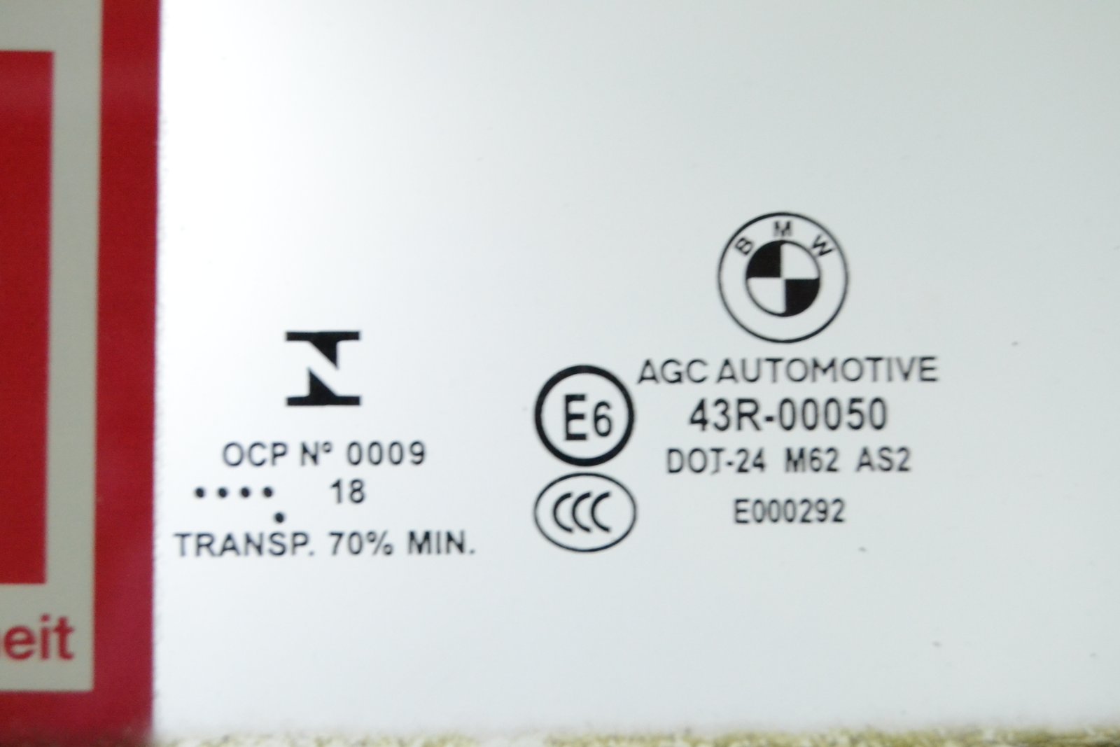 7379829 Скло bmw G32 18 