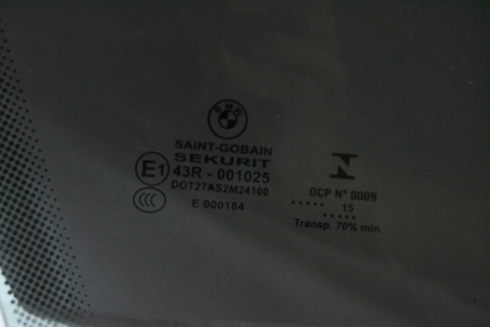 7425394 Скло bmw F34 Gt3 15 