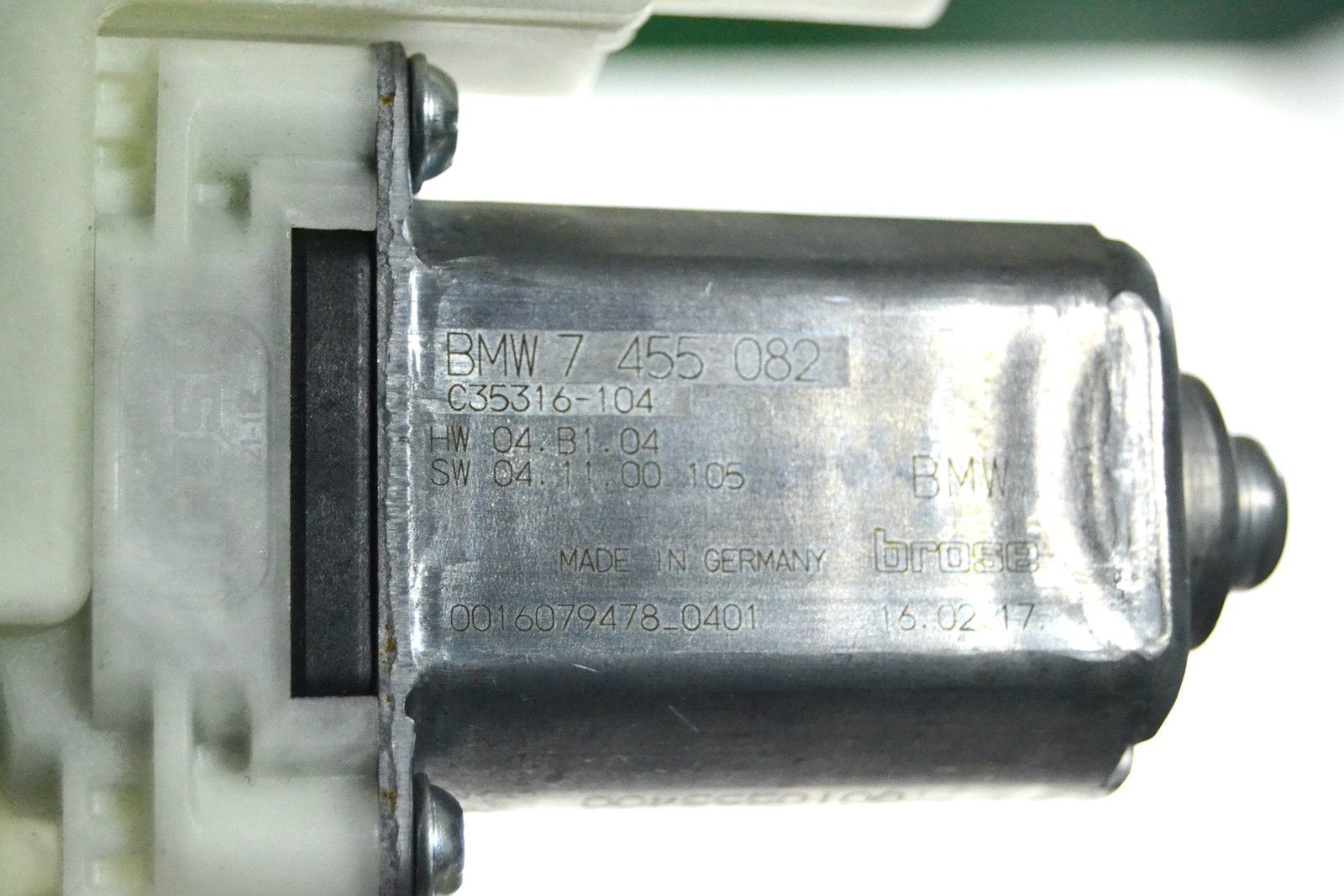 7455082 7181702 ПЛ bmw F90 G30 G01 G02