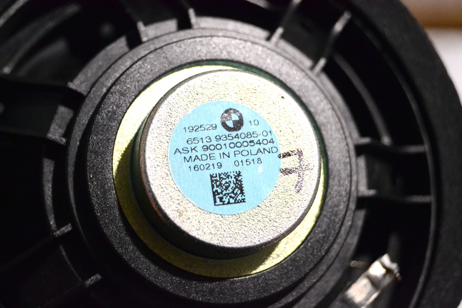 9354085 bmw G11 G12 G30 G32 (Hi-Fi) 