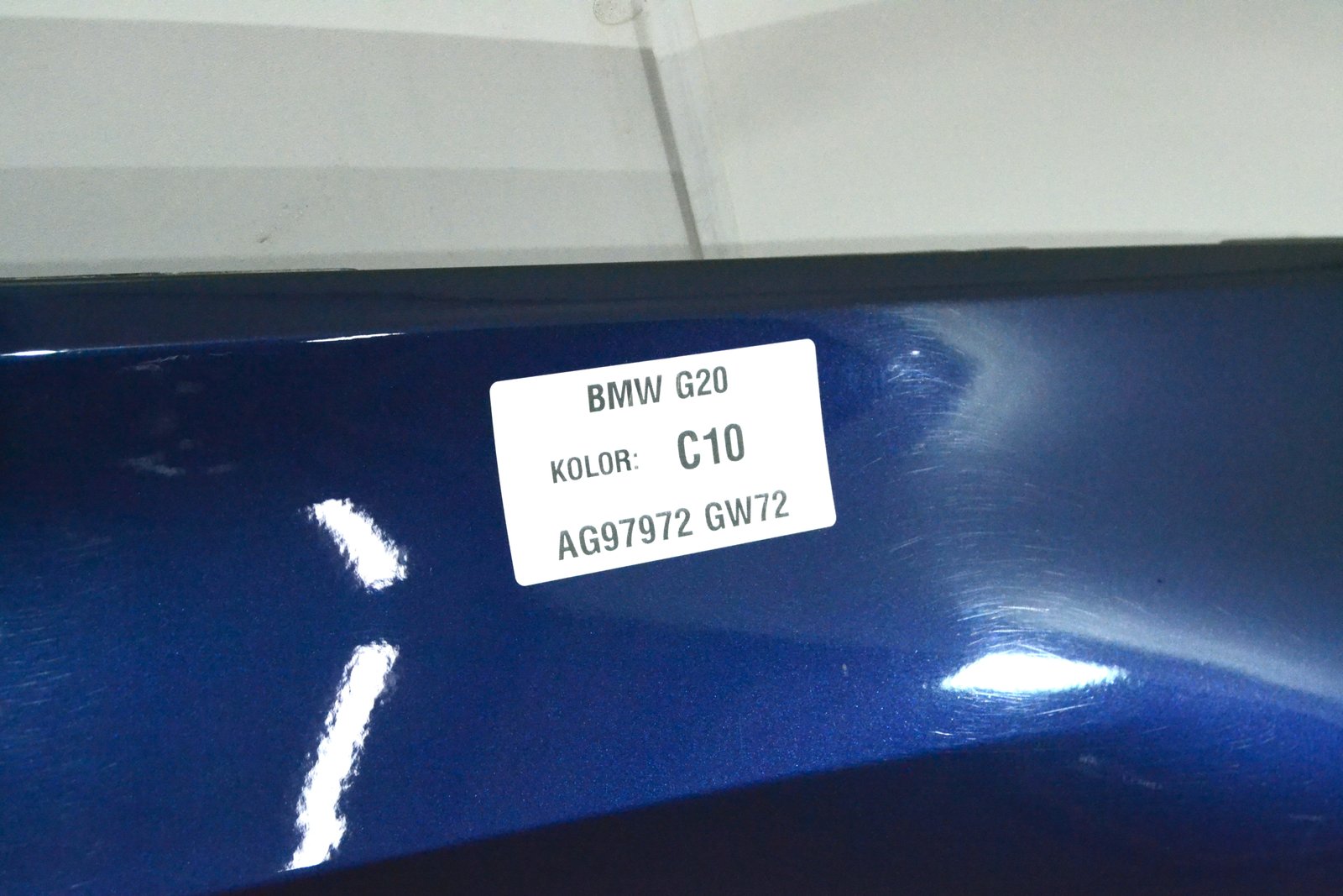 9212680 8494440 Крило праве bmw G20 G21 c10